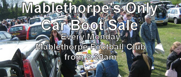 Mablethorpe’s ONLY Car Boot Sale